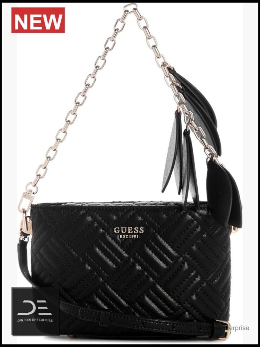 Quilted Mini Bucket Crossbody with Detachable Strap